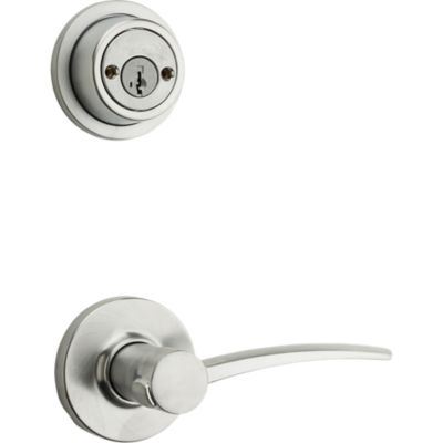 Katara and Deadbolt Interior Pack - Left Handed (Round) - Deadbolt Keyed Both Sides - featuring SmartKey - for Signature Series 801 Handlesets