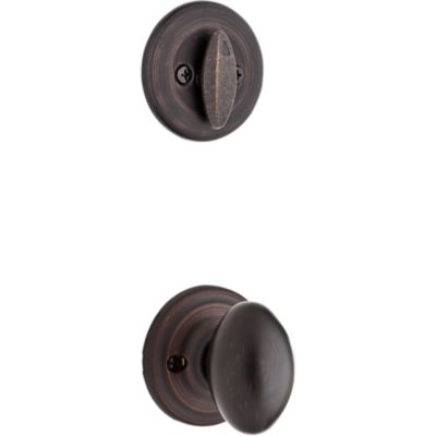 Image for Laurel and Deadbolt Interior Pack - Deadbolt Keyed One Side - for Kwikset Series 687 Handlesets