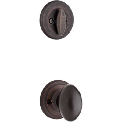 Laurel and Deadbolt Interior Pack - Deadbolt Keyed One Side - for Kwikset Series 687 Handlesets