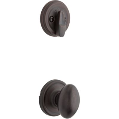 Laurel and Deadbolt Interior Pack - Deadbolt Keyed One Side - for Signature Series 800 and 687 Handlesets