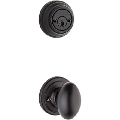 Laurel and Deadbolt Interior Pack - Deadbolt Keyed Both Sides - featuring SmartKey - for Signature Series 801 Handlesets