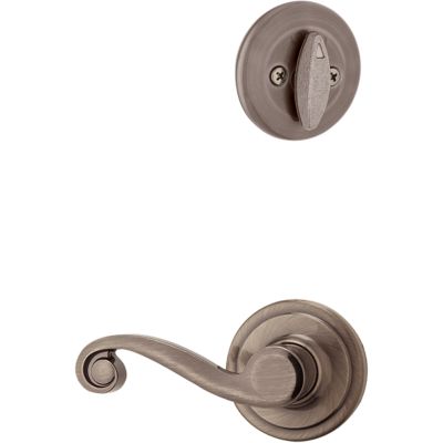 Lido and Deadbolt Interior Pack - Right Handed - Deadbolt Keyed One Side - for Kwikset Series 687 Handlesets