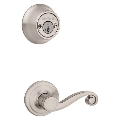 Product Image for Lido and Deadbolt Interior Pack - Left Handed - Deadbolt Keyed Both Sides - featuring SmartKey - for Kwikset Series 689 Handlesets