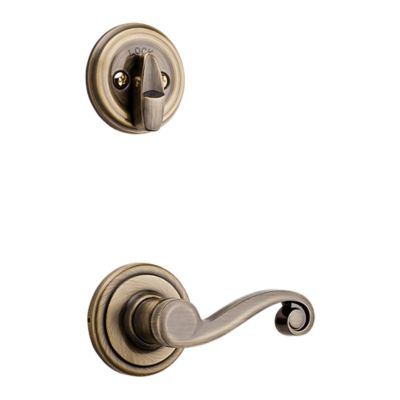 Image for Lido and Deadbolt Interior Pack - Left Handed - Deadbolt Keyed One Side - for Signature Series 800 and 814 Handlesets