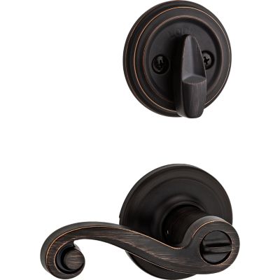 Image for Lido and Deadbolt Interior Pack - Right Handed - Deadbolt Keyed One Side - for Montara 553 Handlesets