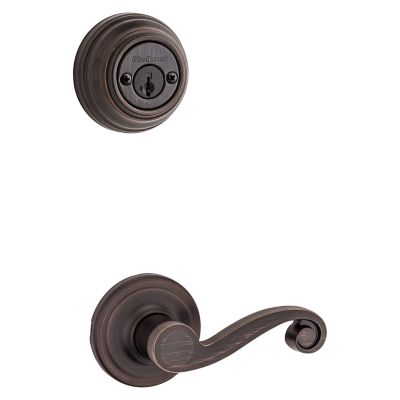 Lido and Deadbolt Interior Pack - Left Handed - Deadbolt Keyed Both Sides - featuring SmartKey - for Signature Series 801 Handlesets