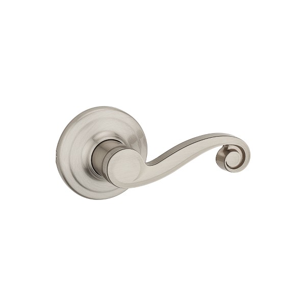 Satin Nickel Lido Lever - Pull Only | Kwikset
