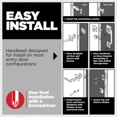 Product EnhancedGalleryImage - kw_lpp_easy_install_lever_handleset_deadbolt_gallery