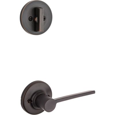 Ladera and Deadbolt Interior Pack - Left Handed - Deadbolt Keyed One Side - for Kwikset Series 687 Handlesets