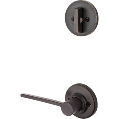 Image for Ladera and Deadbolt Interior Pack - Right Handed - Deadbolt Keyed One Side - for Kwikset Series 687 Handlesets