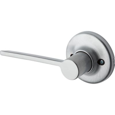 DOOR HANDLE SET / PRIVACY / LINEAR / STEEL