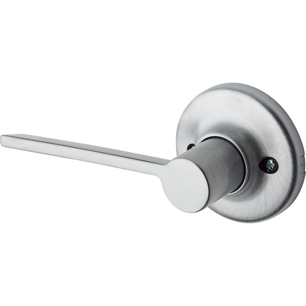Satin Nickel Ladera Lever - Pull Only | Kwikset