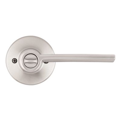 Satin Nickel Ladera Lever - Keyed - featuring SmartKey | Kwikset