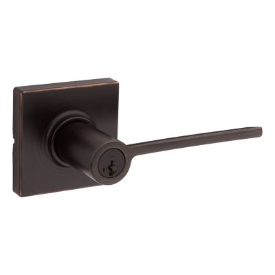 Ladera Lever (Square) - Keyed - featuring SmartKey