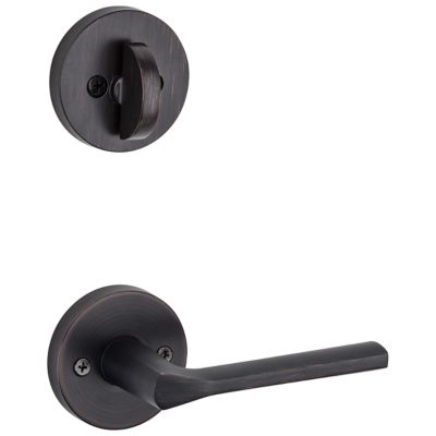 Image for Lisbon and Deadbolt Interior Pack (Round) - Deadbolt Keyed One Side - for Signature Series 800 and 814 Handlesets