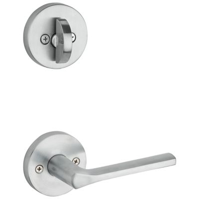 Lisbon and Deadbolt Interior Pack (Round) - Deadbolt Keyed One Side - for Signature Series 800 and 814 Handlesets
