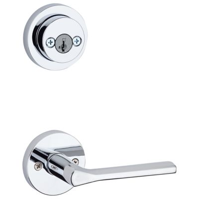 Lisbon and Deadbolt Interior Pack (Round) - Deadbolt Keyed Both Sides - featuring SmartKey - for Signature Series 801 Handlesets