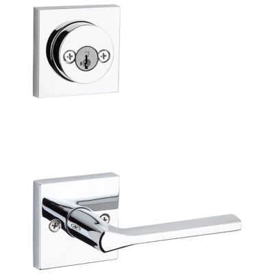 Lisbon and Deadbolt Interior Pack (Square) - Deadbolt Keyed Both Sides - featuring SmartKey - for Signature Series 801 Handlesets