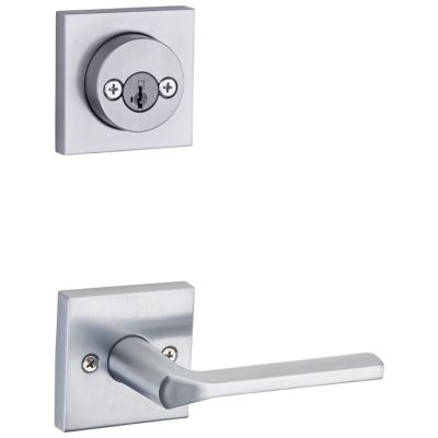 Lisbon and Deadbolt Interior Pack (Square) - Deadbolt Keyed Both Sides - featuring SmartKey - for Signature Series 801 Handlesets