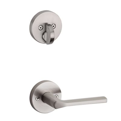 Product Image for Lisbon and Deadbolt Interior Pack (Round) - Deadbolt Keyed One Side - for Signature Series 814 and 818 Handlesets