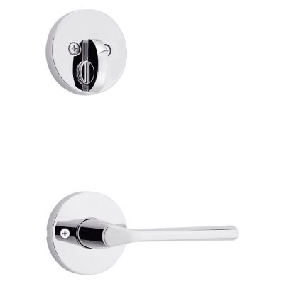 Lisbon and Deadbolt Interior Pack (Round) - Deadbolt Keyed One Side - for Signature Series 814 and 818 Handlesets