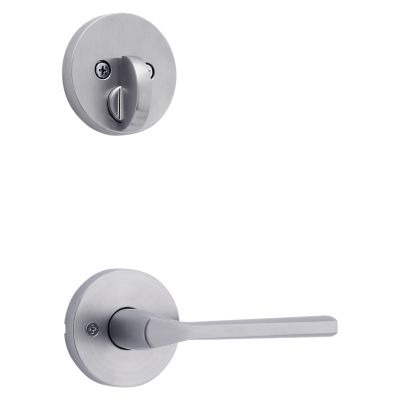 Lisbon and Deadbolt Interior Pack (Round) - Deadbolt Keyed One Side - for Signature Series 814 and 818 Handlesets