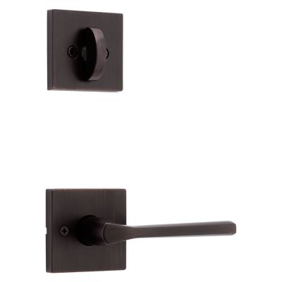 Product Image for Lisbon and Deadbolt Interior Pack (Square) - Deadbolt Keyed One Side - for Signature Series 800 and 687 Handlesets