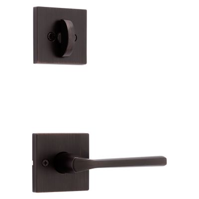 Image for Lisbon and Deadbolt Interior Pack (Square) - Deadbolt Keyed One Side - for Signature Series 800 and 687 Handlesets