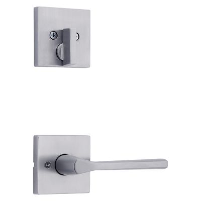 Lisbon and Deadbolt Interior Pack (Square) - Deadbolt Keyed One Side - for Signature Series 814 and 818 Handlesets