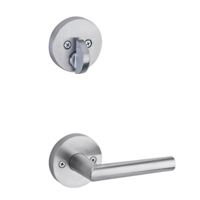 Milan and Deadbolt Interior Pack (Round) - Deadbolt Keyed One Side - for Signature Series 814 and 818 Handlesets