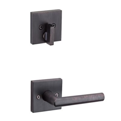 Image for Milan and Deadbolt Interior Pack (Square) - Deadbolt Keyed One Side - for Signature Series 814 and 818 Handlesets