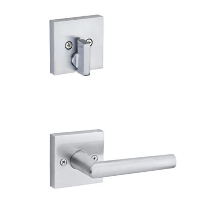 Milan and Deadbolt Interior Pack (Square) - Deadbolt Keyed One Side - for Signature Series 814 and 818 Handlesets