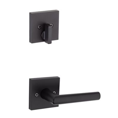 Milan and Deadbolt Interior Pack (Square) - Deadbolt Keyed One Side - for Signature Series 814 and 818 Handlesets