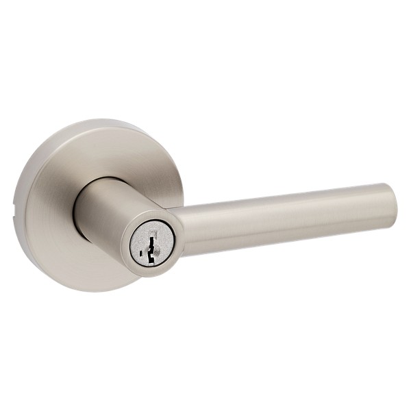 Weiser Elements Contemporary Keypad Satin Nickel Keyless Entry Door Lock/Exterior  Door Dea