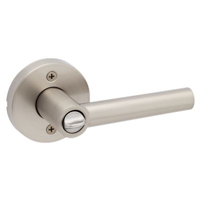 Satin Nickel Milan Lever (Round) - Keyed - featuring SmartKey