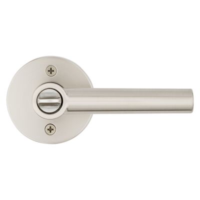 Satin Nickel Milan Lever (Round) - Keyed - featuring SmartKey