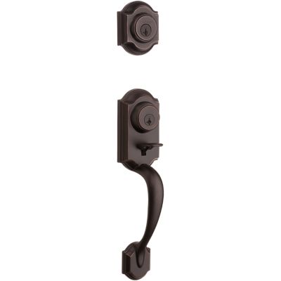 Montara Handleset - Deadbolt Keyed Both Sides (Exterior Only) - featuring SmartKey