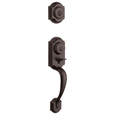 Montara Handleset - Deadbolt Keyed One Side (Exterior Only) - featuring SmartKey