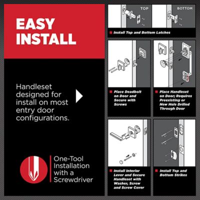 Product EnhancedGalleryImage - kw_mpp_easy_install_lever_handleset_deadbolt_gallery