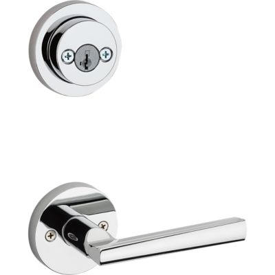 Montreal and Deadbolt Interior Pack (Round) - Deadbolt Keyed Both Sides - featuring SmartKey - for Signature Series 801 Handlesets