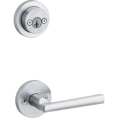 Montreal and Deadbolt Interior Pack (Round) - Deadbolt Keyed Both Sides - featuring SmartKey - for Signature Series 801 Handlesets