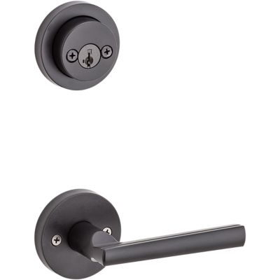 Image for Montreal and Deadbolt Interior Pack (Round) - Deadbolt Keyed Both Sides - featuring SmartKey - for Signature Series 801 Handlesets