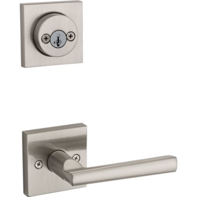 Product Image for Montreal and Deadbolt Interior Pack (Square) - Deadbolt Keyed Both Sides - featuring SmartKey - for Signature Series 801 Handlesets