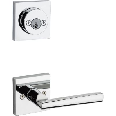 Montreal and Deadbolt Interior Pack (Square) - Deadbolt Keyed Both Sides - featuring SmartKey - for Signature Series 801 Handlesets