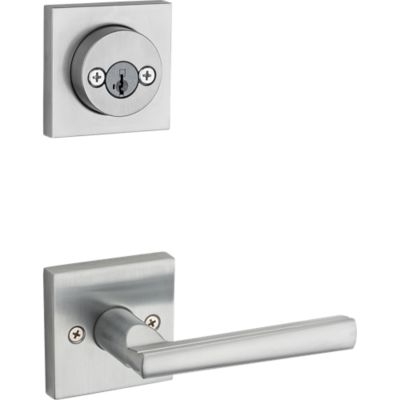 Montreal and Deadbolt Interior Pack (Square) - Deadbolt Keyed Both Sides - featuring SmartKey - for Signature Series 801 Handlesets