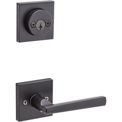 Image for Montreal and Deadbolt Interior Pack (Square) - Deadbolt Keyed Both Sides - featuring SmartKey - for Signature Series 801 Handlesets