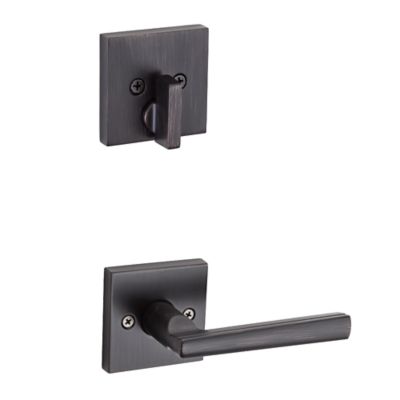 Product Image for Montreal and Deadbolt Interior Pack (Square) - Deadbolt Keyed One Side - for Signature Series 814 and 818 Handlesets