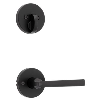 Montreal and Deadbolt Interior Pack (Round) - Deadbolt Keyed One Side - for Signature Series 814 and 818 Handlesets