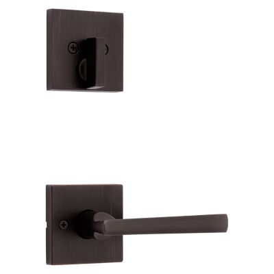 Montreal and Deadbolt Interior Pack (Square) - Deadbolt Keyed One Side - for Signature Series 814 and 818 Handlesets