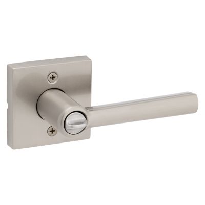 Satin Nickel Montreal Lever (Square) - Keyed - featuring SmartKey